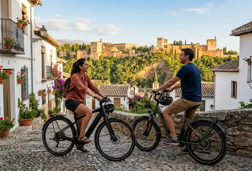 Albaicín & Sacromonte E-Bike Tour in Granada