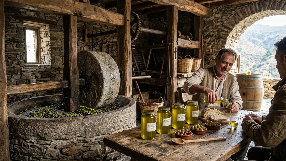 Alpujarras Olive Oil Tasting Tour: Mill, Cooperative and DOP Granada in Granada