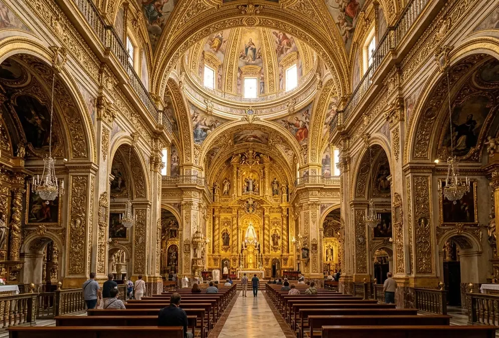 View of Basilica of San Juan de Dios