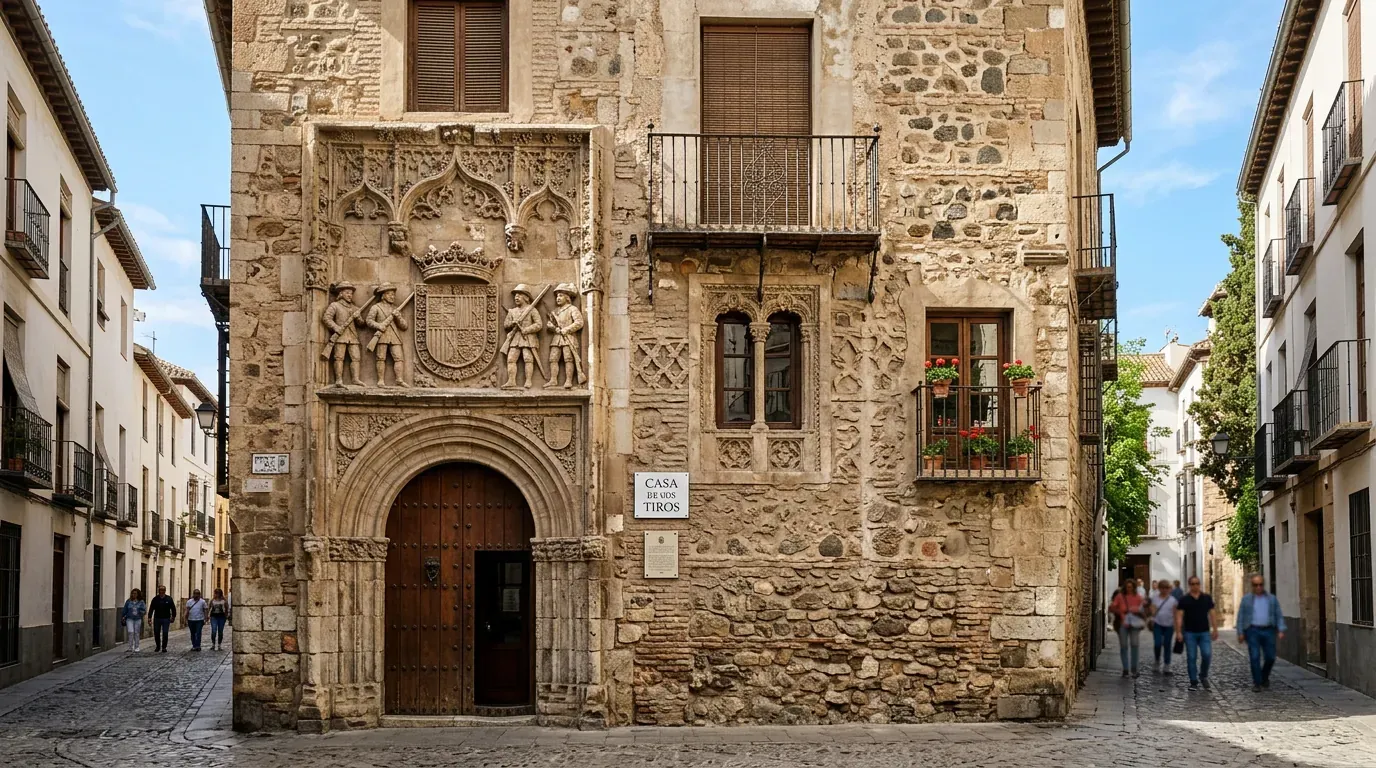 View of Casa de los Tiros