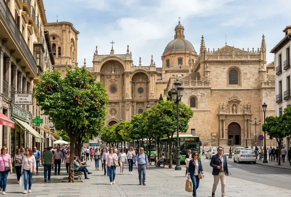 The Centro / Sagrario neighborhood in Granada