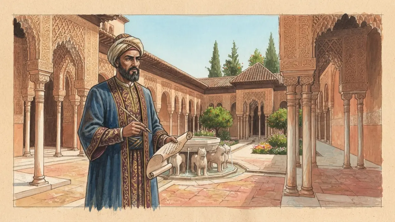 Portrait of Ibn Zamrak