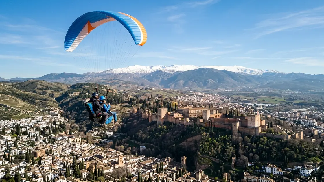 Paragliding in Granada in Granada