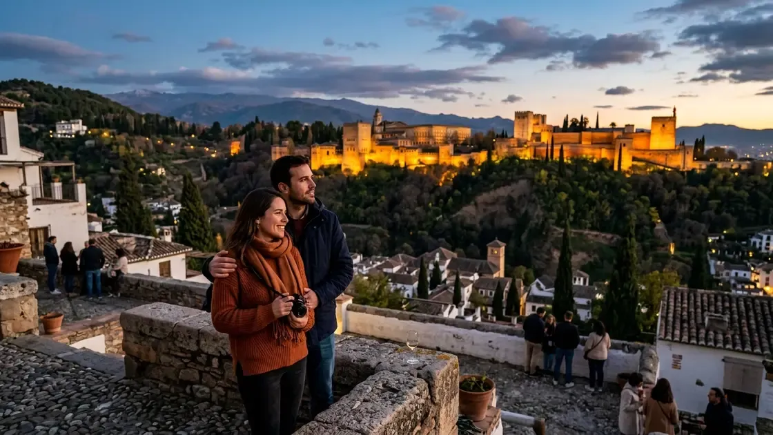Sunset Albaicín Walk for Couples in Granada