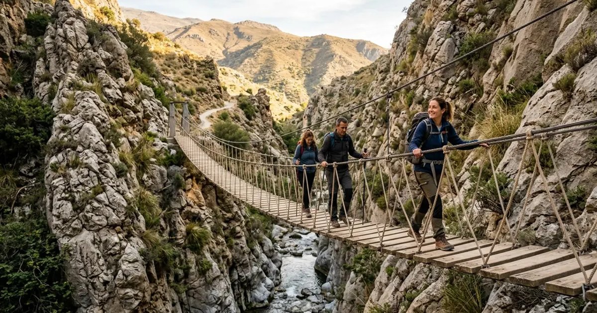 Los Cahorros de Monachil Canyon Hiking Tour