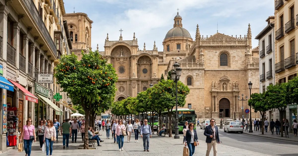 Granada City Train: 1 or 2-Day Hop-On Hop-Off Ticket